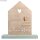 Holzmotiv HausZuhause ist es...FSC100%, 12,1x18,2x0,4cm, 2-teilig,  1Set, natur