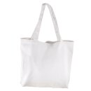 Basic Shopper, 46x35cm, 330g/m²,  1 Stück, weiß