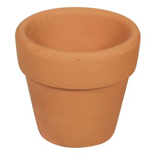 Terrakotta Topf, Aussenø 4 cm, Höhe 3,7cm