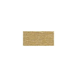 Bastel-Krepp, 250x50cm, 30g/m², Rolle, gold, 60 g/qm