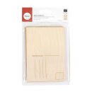 Holz Postkarte, FSC100%, 14,8x10,5x0,3cm,  2Stück,...
