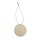 Holz Hänger Scheibe, FSC100%, 6cm ø, 0,3cm,  6Stück, natur