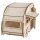 Holzbausatz 3D Wohnwagen, FSC 100%, 36x18x15cm, 40-tlg. , Box 1Set, natur
