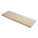 MDF Regalboden furniert, 30x10x0,9cm,  1 Stück, natur