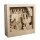 Holzbaus. 3D-Motivr. Faultier, FSC 100%, 24x24x6,5cm, 11-tlg. , Box 1Set, natur