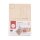 Holz Postkarte, FSC100%, 14,8x10,5x0,3cm, Btl 26Stück, natur