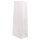 Papier-Blockbodenbeutel, 10x24x6cm, 80g/m2,  25 Stück, weiß