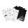 Transferpapier mit Vorlagen Liebe, 5xA4 Transferpapier+Vorlagen,