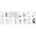 Transferpapier mit Vorlagen Smile, 5xA4 Transferpapier+Vorlagen,