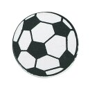 Holzstreuteile: Fußball, 3 cm, . 6 Stück