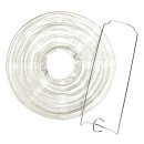 Papierlampion, 30cm ø, m. Metallgestell, Beutel 1...