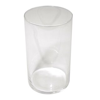 Glas-Vase, 9cm ø, 15cm
