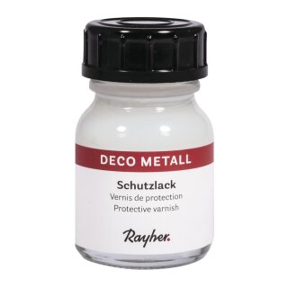 Deco-Metall-Schutzlack, Flasche,  25ml