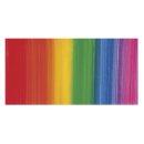 Wachsfolie-Regenbogen, 20x10cm, Querstreifen,  1...