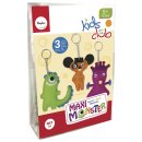 Bastelpackung: Monster-Maxi, 10 cm, 3 Sorten