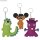 Bastelpackung: Monster-Maxi, 10 cm, 3 Sorten