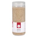 Sand, fein, 0,1-0,5mm, Dose 475ml, beige