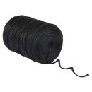 Jutegarn, 4fach, 3,5mm ø, Spule 280m, schwarz