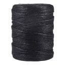 Jutegarn, 4fach, 3,5mm ø, Spule 280m, schwarz