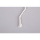Garn, 3,7mm ø, ca. 280g, Spule 70m, weiß