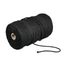 Garn, 3,7mm ø, ca. 500g, Spule 141m, schwarz