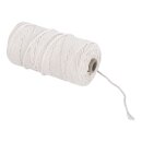 Garn, 3,7mm ø, ca. 500g, Spule 141m, weiß