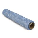Faserseide: Modern, 30cm, Rolle 5m, h.blau