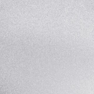 Scrap.-Papier Metalleffekt Glitter fein, 30,5x30,5cm, 210g/m2, silber
