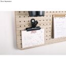 Metall-Papierklemme, starker Halt, 9x7x4cm, SB-Btl 1Stück, schwarz