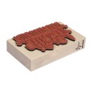 Stempel Frohe Weihnachten - Girlande, 6x10cm