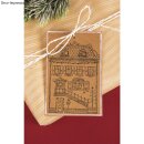Holz Stempel Home sweet home 8x10cm