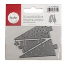 Stanzschablonen Set: Xmas Tree, 0,7x0,7cm-3x6,9cm, SB-Btl 4Stück