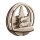 Holz-Steck.Auto+Baum,FSCMixCred, 9,5cm ø, 5-tlg., SB-Btl 1Set, natur