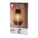 Holz Lamellenlampe Stockholm,FSCMixCred., 24x24x35cm,...