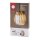 Holz Lamellenlampe Oslo, FSCMixCred., 18,5x18,5x20cm, 18-tlg., Box 1Set, natur