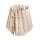 Holz Lamellenlampe Oslo, FSCMixCred., 18,5x18,5x20cm, 18-tlg., Box 1Set, natur