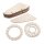 Holz Lamellenlampe Oslo, FSCMixCred., 18,5x18,5x20cm, 18-tlg., Box 1Set, natur