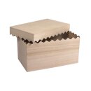 Holzbox, FSC 100%, 20x12x13,5cm, natur