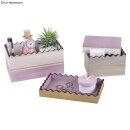 Holzbox, FSC 100%, 20x12x13,5cm, natur