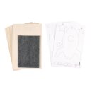Sperrholzplatten m. Vorlagen- Fahrzeuge, 300x200x4mm, 4...