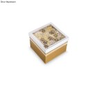 Pappm.Box m. Schütteldeckel,FSC Rec.100%, 15,5x15,5x11,5cm, kraft