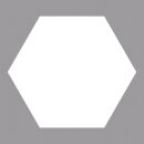 Motivstanzer: Hexagon, 5,08cm ø, (2), SB-Blister...