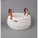 Braidy Recycling Garn, geflochten, 6mm ø, (250g Knäuel), Knäuel 27m, elfenbein