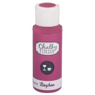 Chalky Finish for glass, Flasche 59ml, pink
