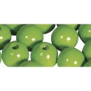 Holzperlen FSC 100%, poliert, 10mm ø, SB-Btl 52Stück, apfelgrün