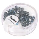 Brillant-Schliffperlen, 4mm ø,irisierend, Dose 50...