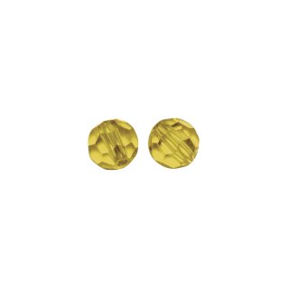 Swarovski Kristall-Perle, 4 mm ø, Dose 20 Stück, goldgelb