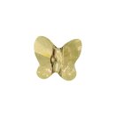 Swarovski Kristall-Schmetterling-Perle, 8 mm, Dose 7 Stück, brillantgelb