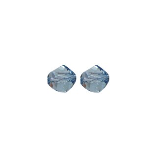 Swarovski Kristall-Helix-Perle, 8 mm, Dose 6 Stück, aquamarin