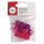Silikonperlen Hexagon, 14mm ø, SB-Btl 10Stück, pink Töne